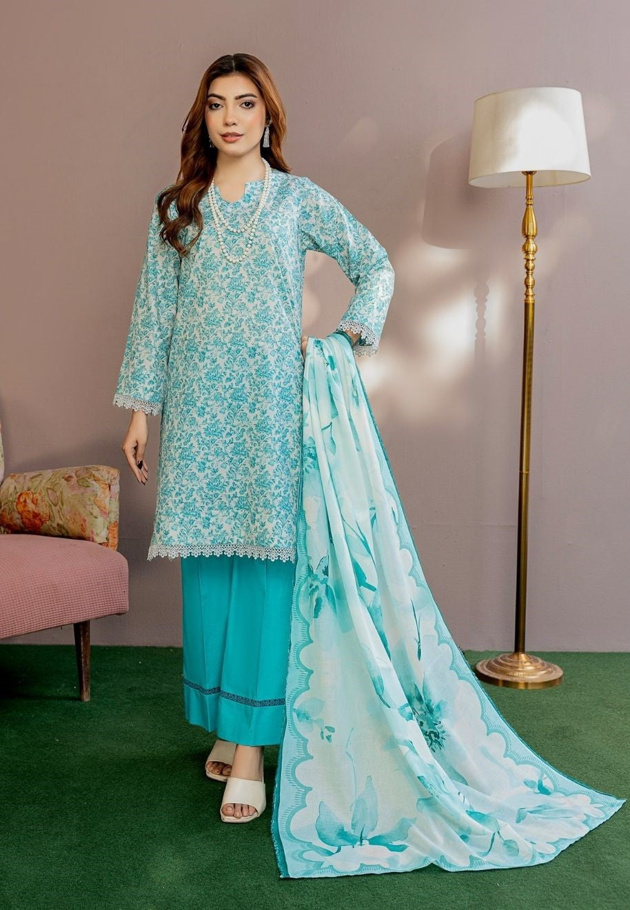 Platinum Print Lawn D-1 BIN NAEEM